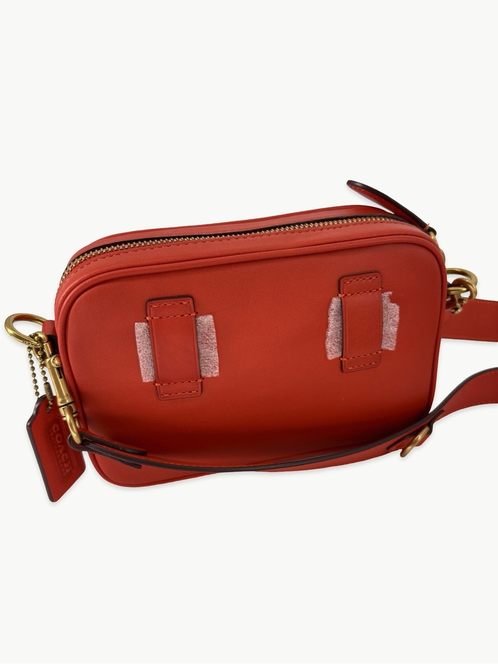 Coach 1941 Limited Edition Convertible Waist Pack Mango Glovetanned Leather NWT - Picture 8 of 16